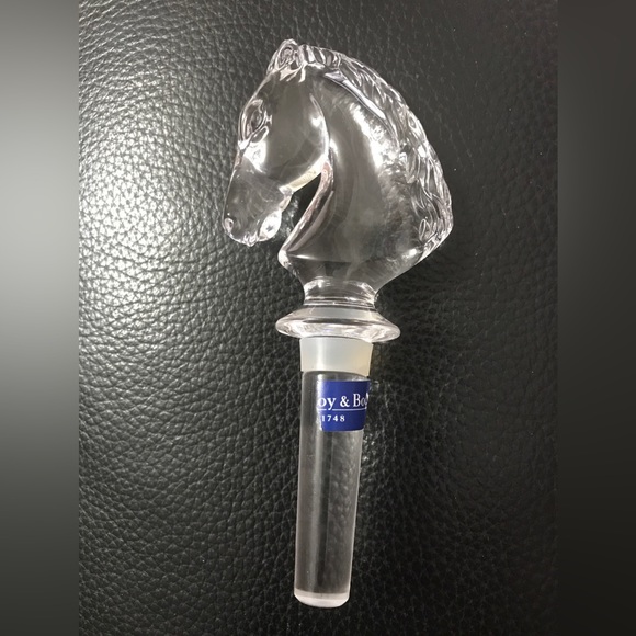Villeroy Boch crystal wine bottle stopper . New No box - Picture 1 of 6